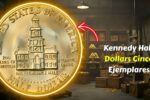 Kennedy Half Dollars Cinco Ejemplares de Calidad Museo